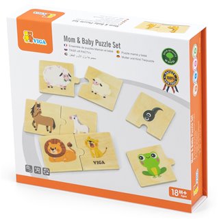 Mom & Baby Puzzle Set